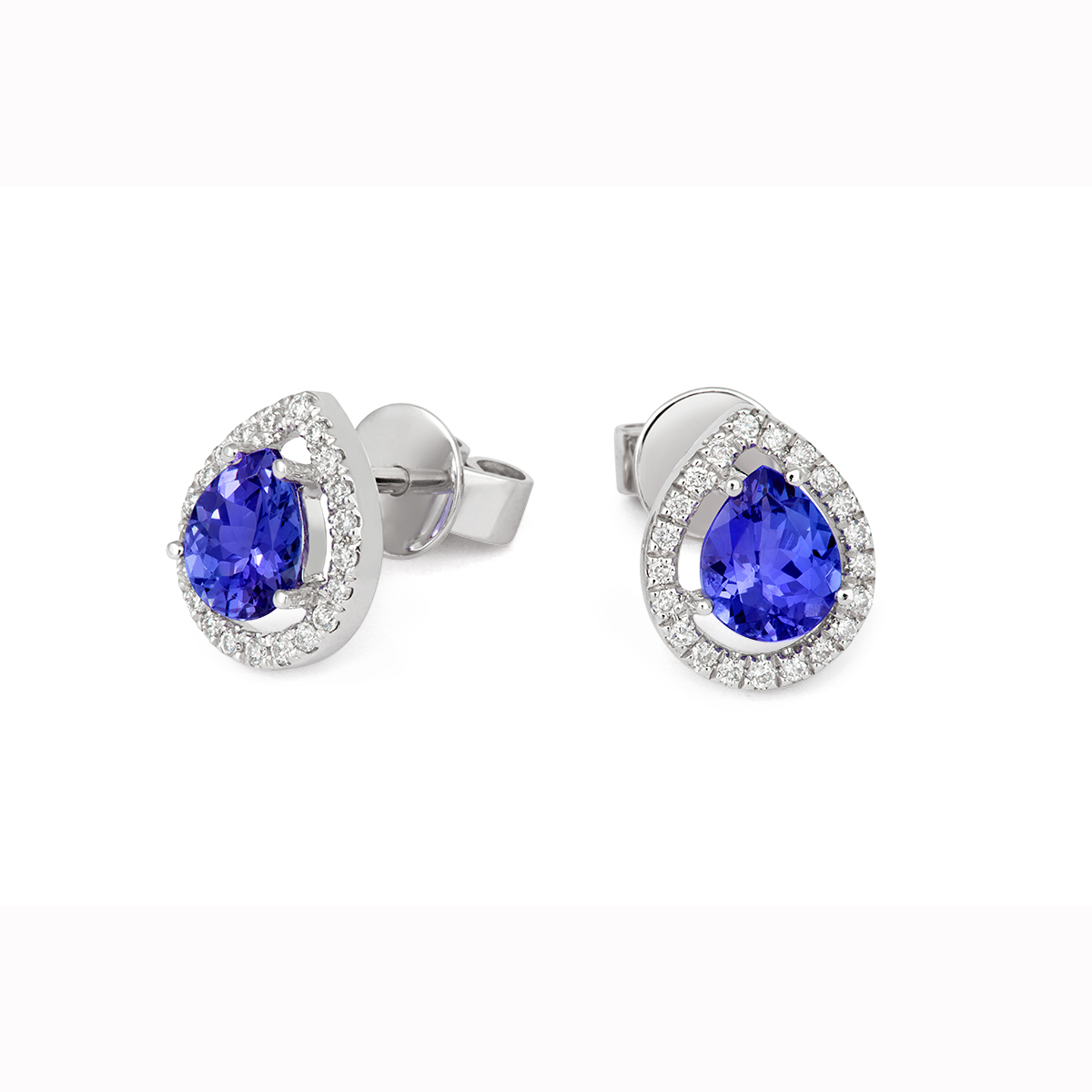 Classic Tanzanite Earrings