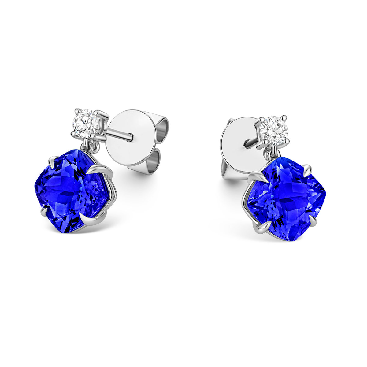 Classic Tanzanite Earrings
