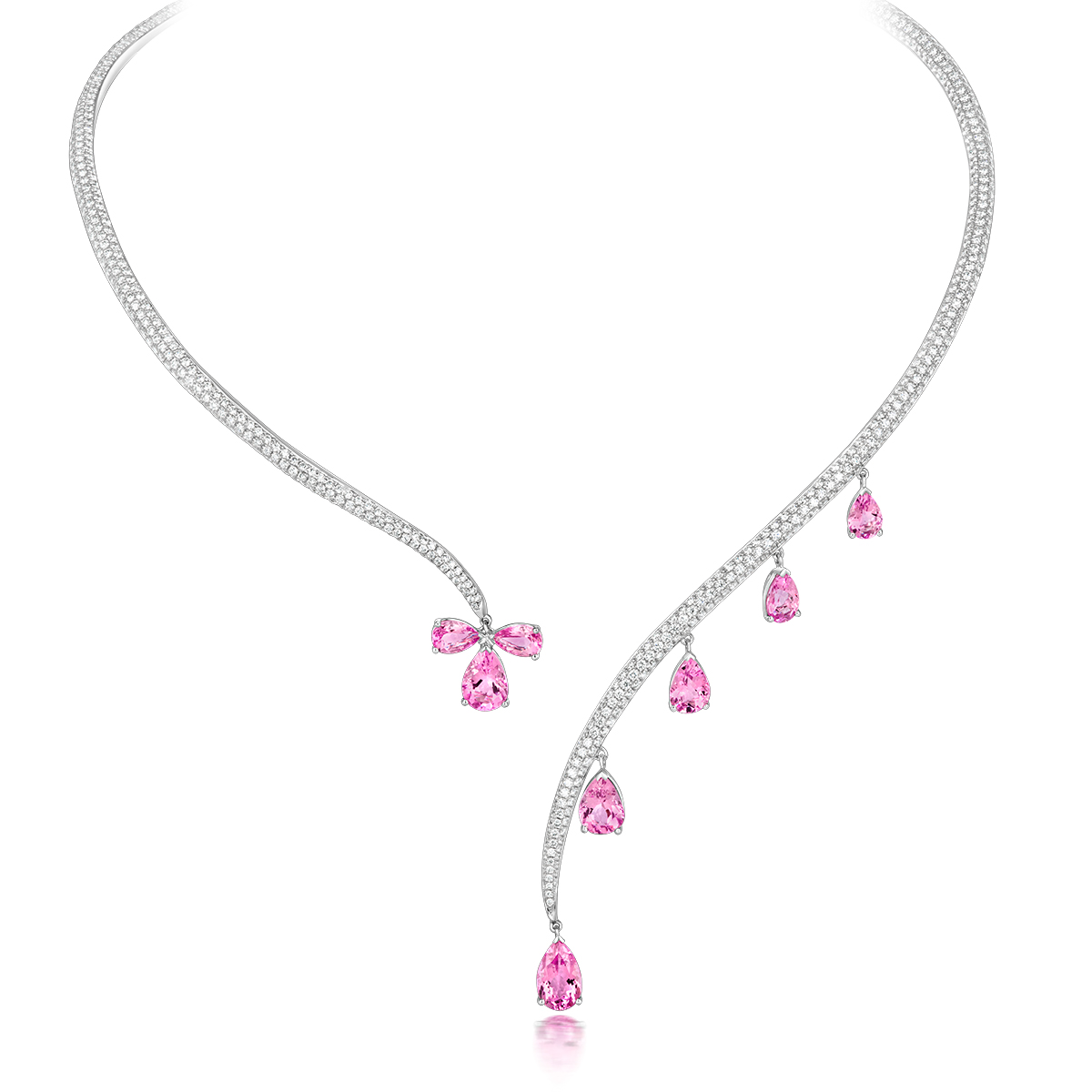Rose Petal Collier