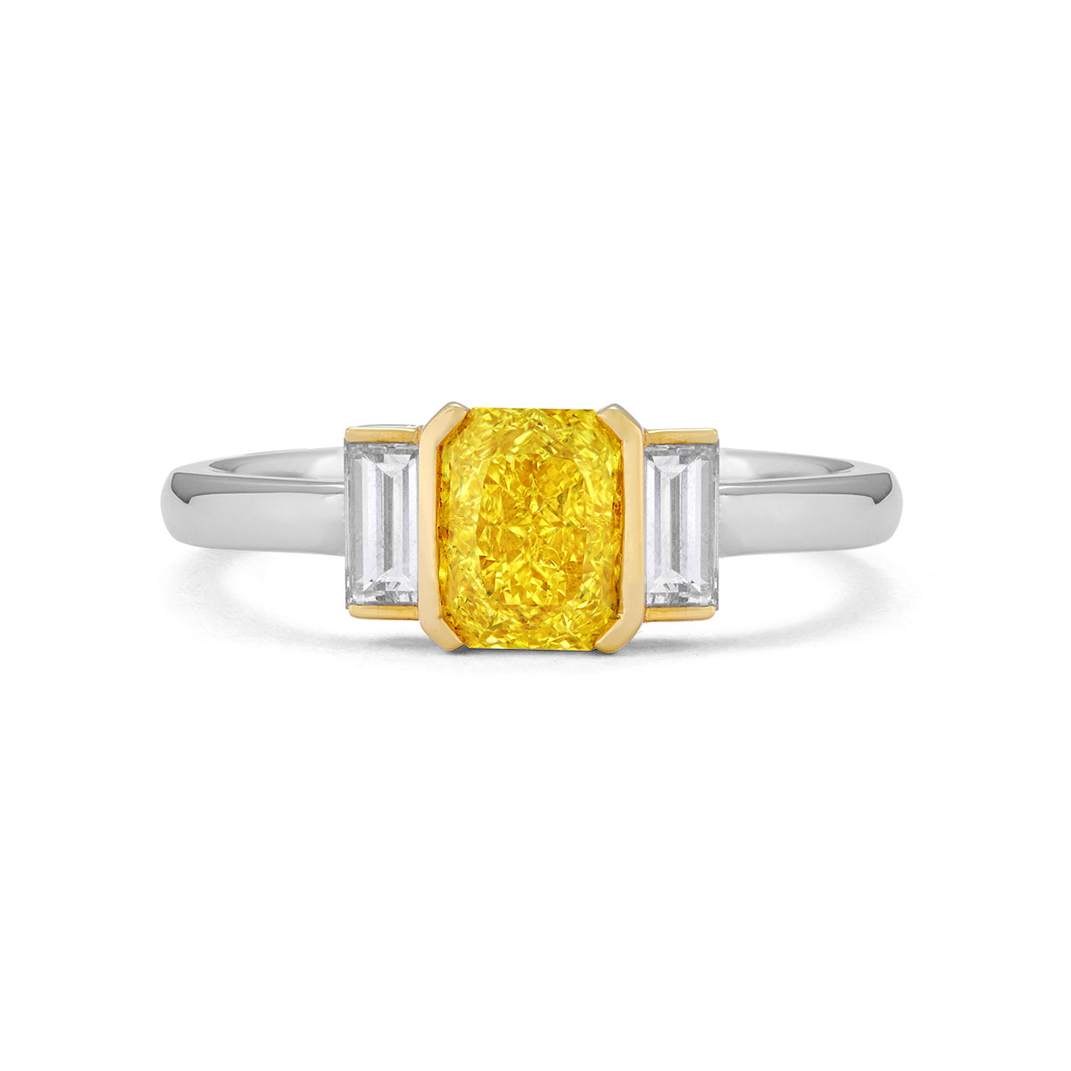 Coloured Diamonds Ring