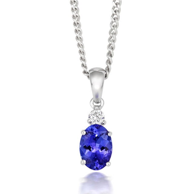 Classic Tanzanite Pendant