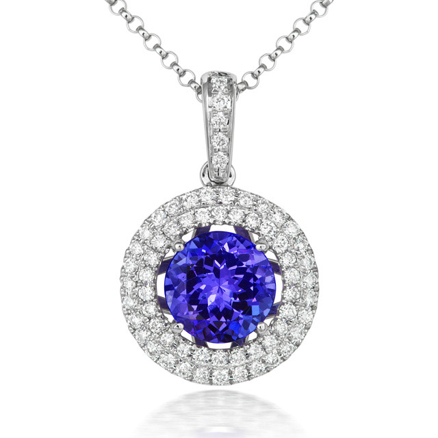 Classic Tanzanite Pendant